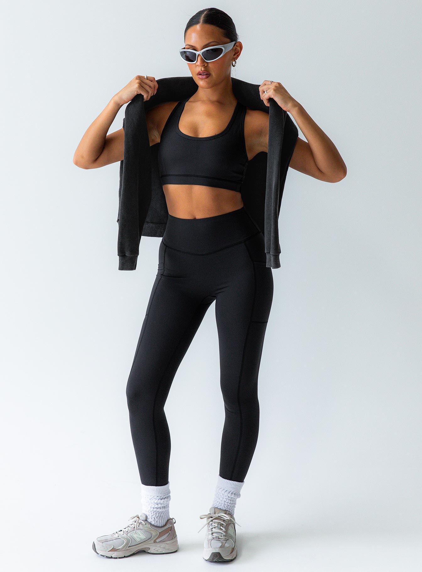 Achieve Activewear Tayt Siyah