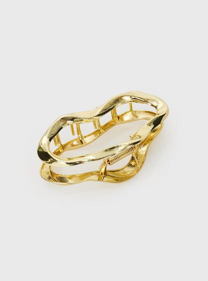 Take It Off Saç Tokası Altın