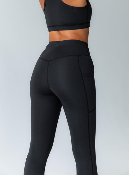 Achieve Activewear Tayt Siyah