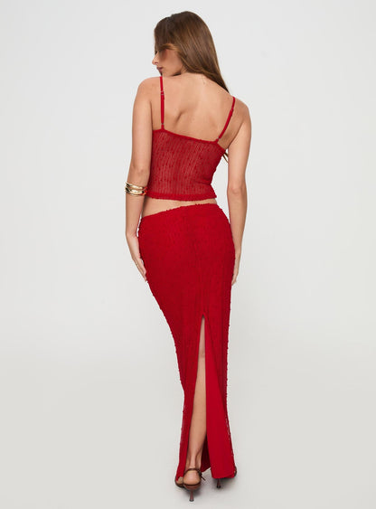 Aarti Maxi Takım Kırmızı